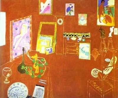 Henri Matisse L Atelier Rouge China oil painting art